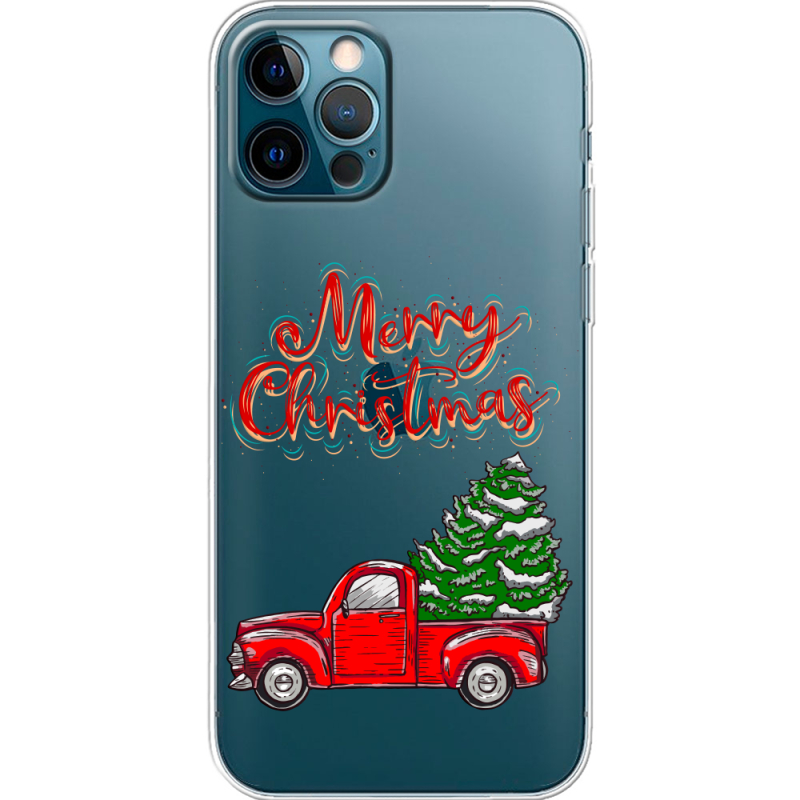 Прозрачный чехол BoxFace Apple iPhone 12 Pro Holiday Car