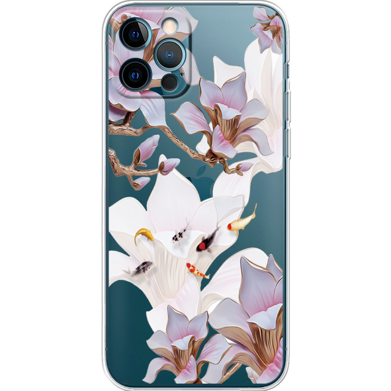 Прозрачный чехол BoxFace Apple iPhone 12 Pro Chinese Magnolia