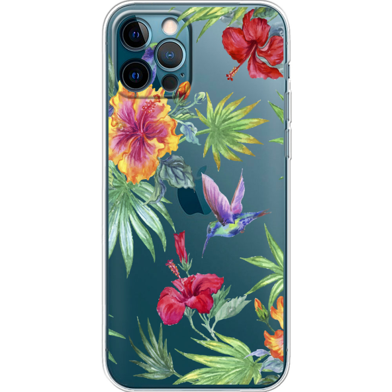 Прозрачный чехол BoxFace Apple iPhone 12 Pro Tropical