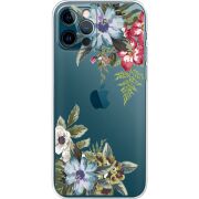 Прозрачный чехол BoxFace Apple iPhone 12 Pro Floral