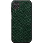 Кожаный чехол Boxface Samsung Galaxy A22 (A225) Snake Emerald