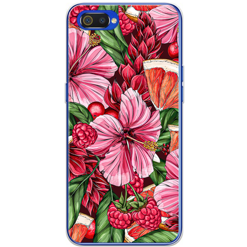 Чехол BoxFace Realme C2 Tropical Flowers