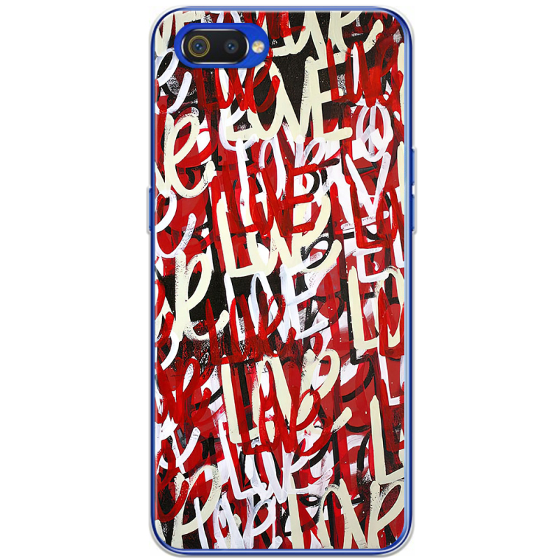 Чехол BoxFace Realme C2 Love Graffiti