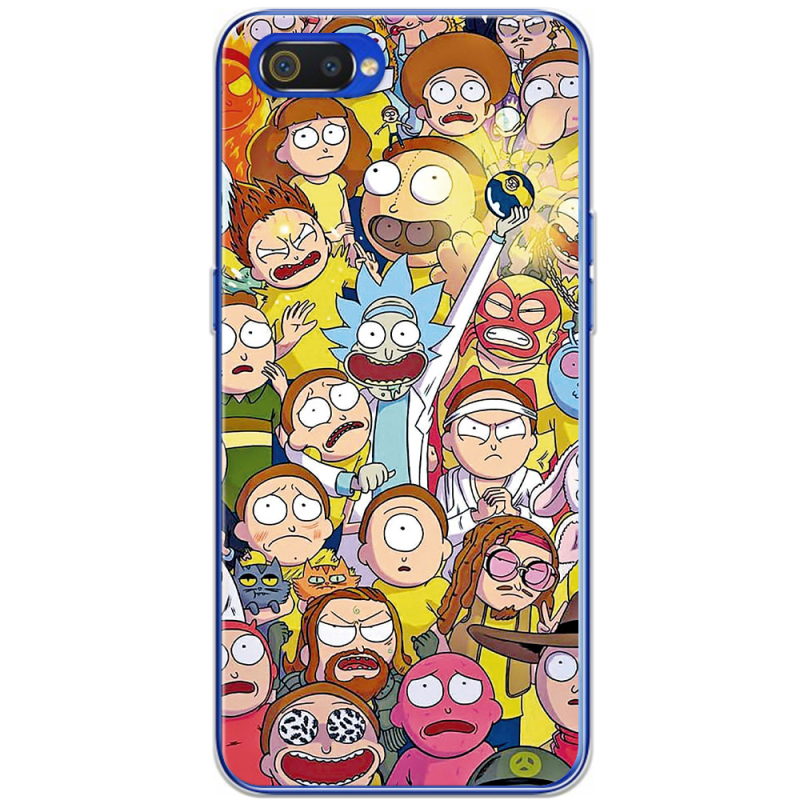 Чехол BoxFace Realme C2 Rick and Morty