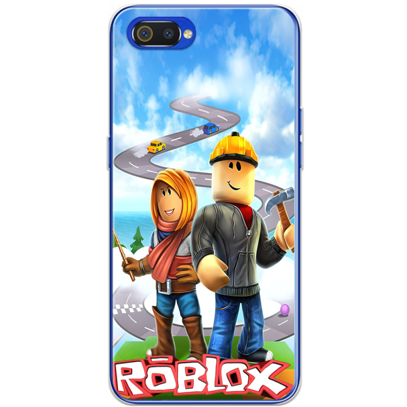 Чехол BoxFace Realme C2 Roblox Білдерман