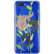 Прозрачный чехол BoxFace Realme C2 Cute Mermaid