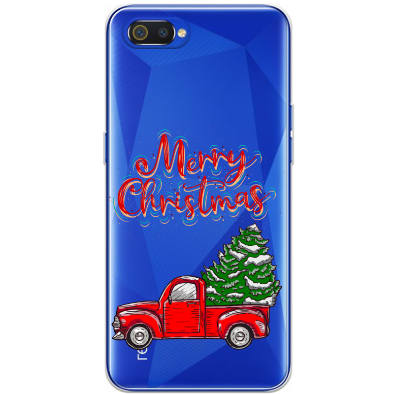 Прозрачный чехол BoxFace Realme C2 Holiday Car