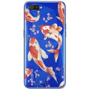 Прозрачный чехол BoxFace Realme C2 Japanese Koi Fish