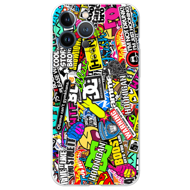 Чехол BoxFace Apple iPhone 13 Pro Max Multicolored Inscriptions