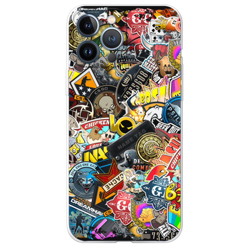 Чехол BoxFace Apple iPhone 13 Pro Max CS:Go Stickerbombing