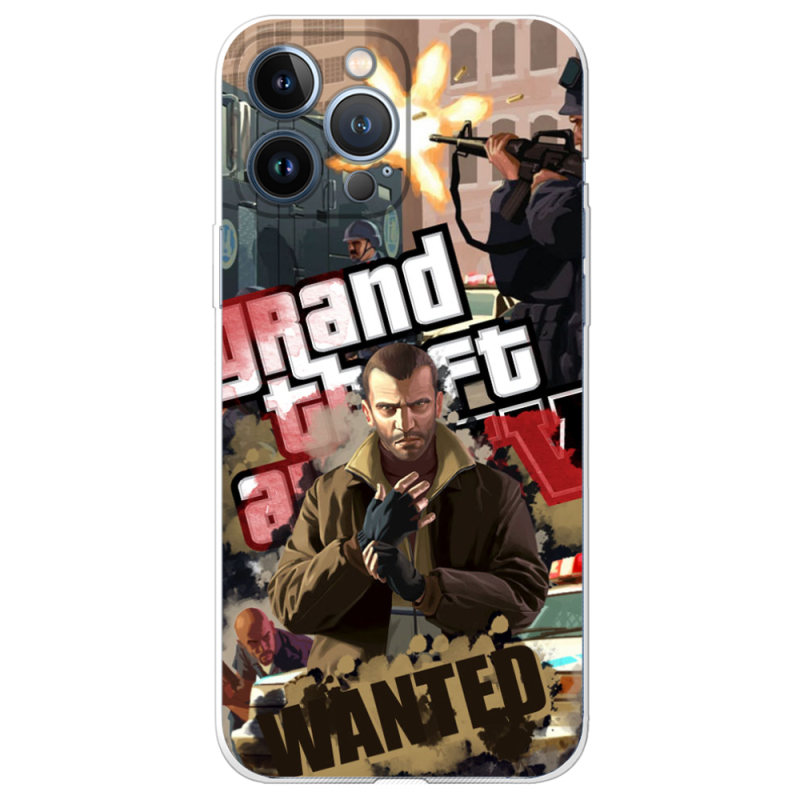 Чехол BoxFace Apple iPhone 13 Pro Max GTA 4