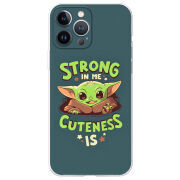 Чехол BoxFace Apple iPhone 13 Pro Max Strong in me Cuteness is