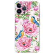 Чехол BoxFace Apple iPhone 13 Pro Max Birds and Flowers