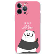 Чехол BoxFace Apple iPhone 13 Pro Max Dont Touch My Phone Panda