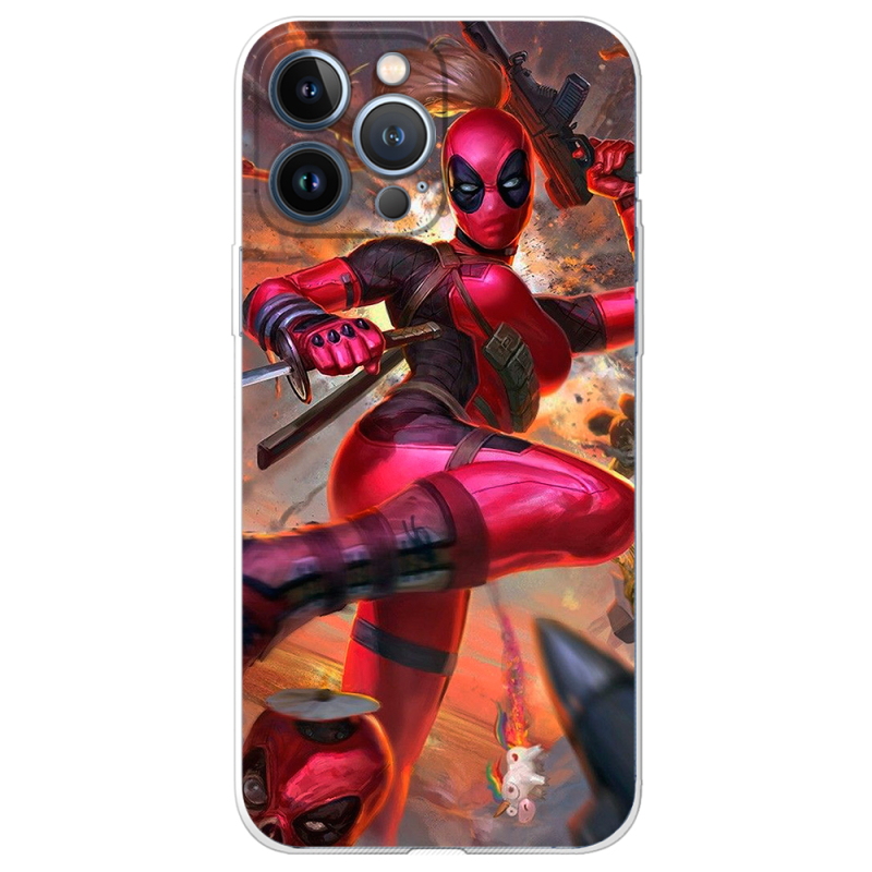 Чехол BoxFace Apple iPhone 13 Pro Max Woman Deadpool