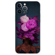 Чехол BoxFace Apple iPhone 13 Pro Max Exquisite Purple Flowers