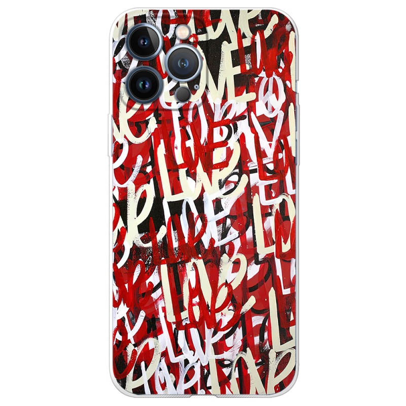 Чехол BoxFace Apple iPhone 13 Pro Max Love Graffiti