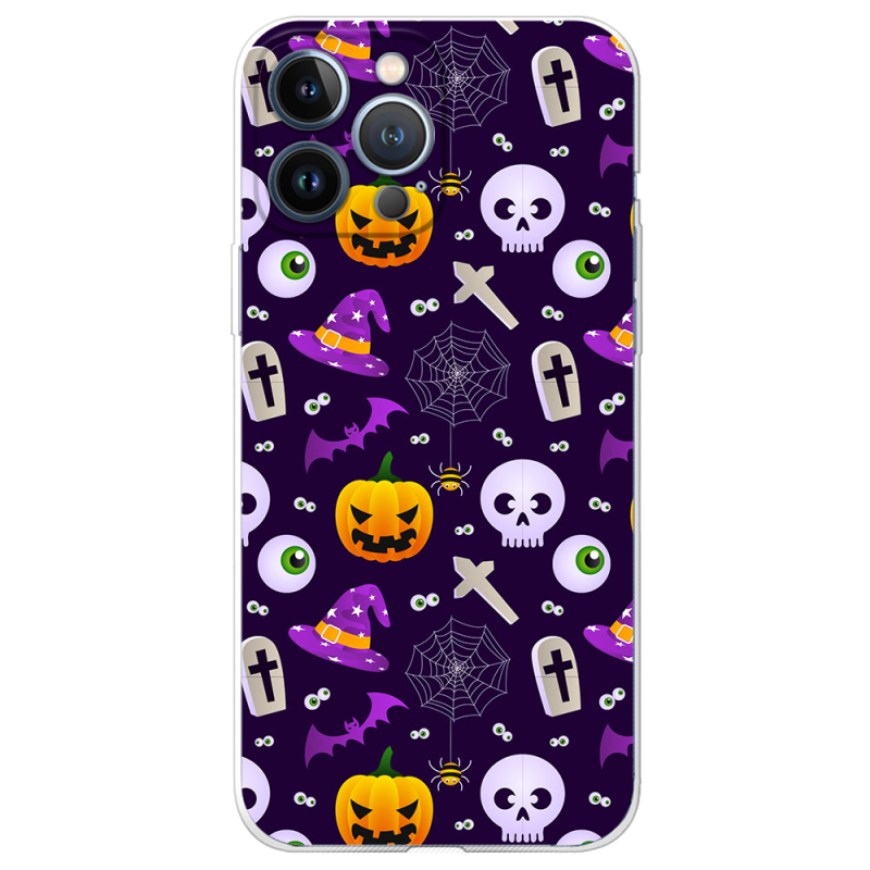 Чехол BoxFace Apple iPhone 13 Pro Max Halloween Purple Mood