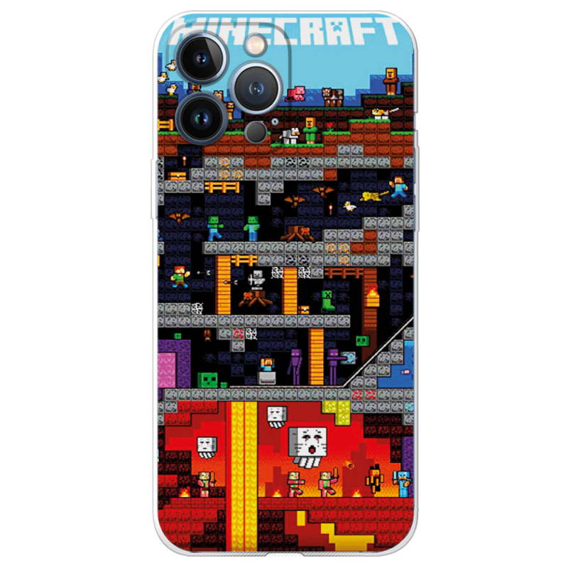 Чехол BoxFace Apple iPhone 13 Pro Max Minecraft Lode Runner