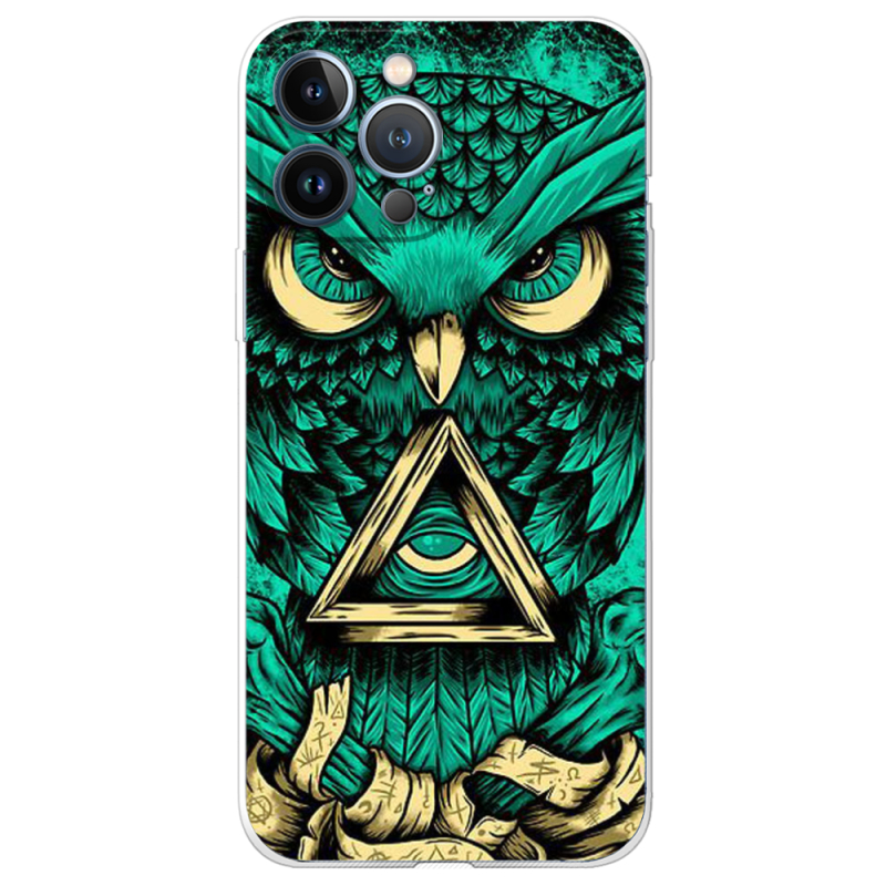 Чехол BoxFace Apple iPhone 13 Pro Max Masonic Owl