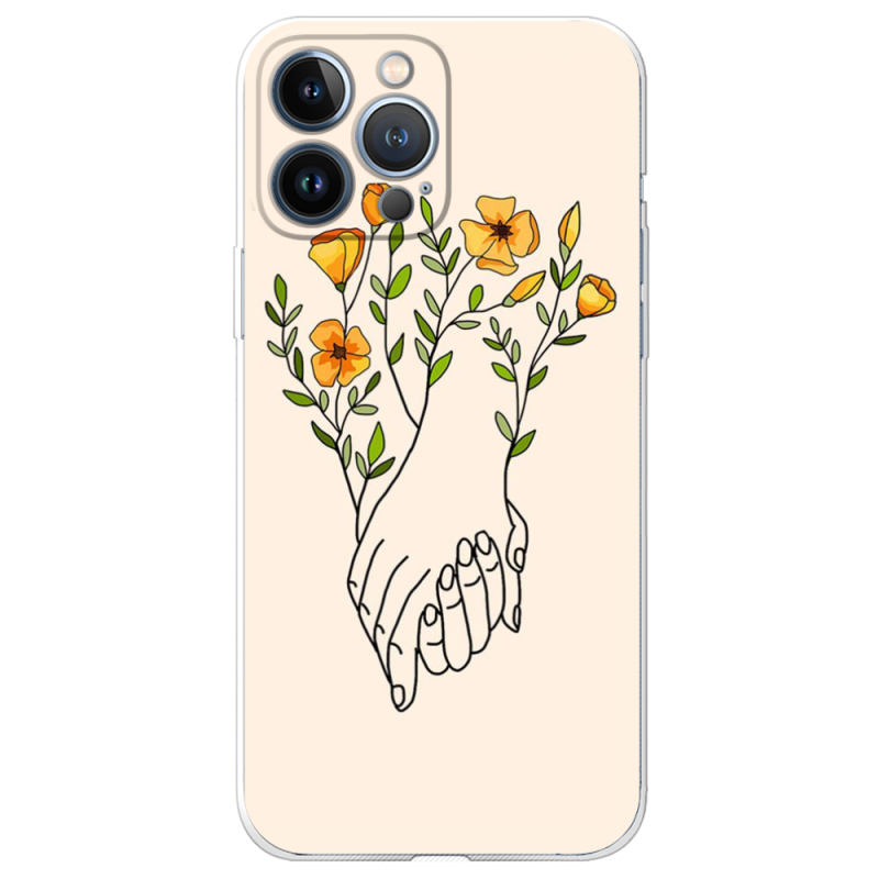 Чехол BoxFace Apple iPhone 13 Pro Max Flower Hands