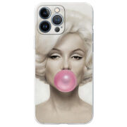 Чехол BoxFace Apple iPhone 13 Pro Max Marilyn Monroe Bubble Gum