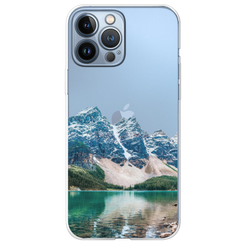 Прозрачный чехол BoxFace Apple iPhone 13 Pro Max Blue Mountain