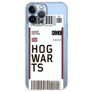 Прозрачный чехол BoxFace Apple iPhone 13 Pro Max Ticket Hogwarts