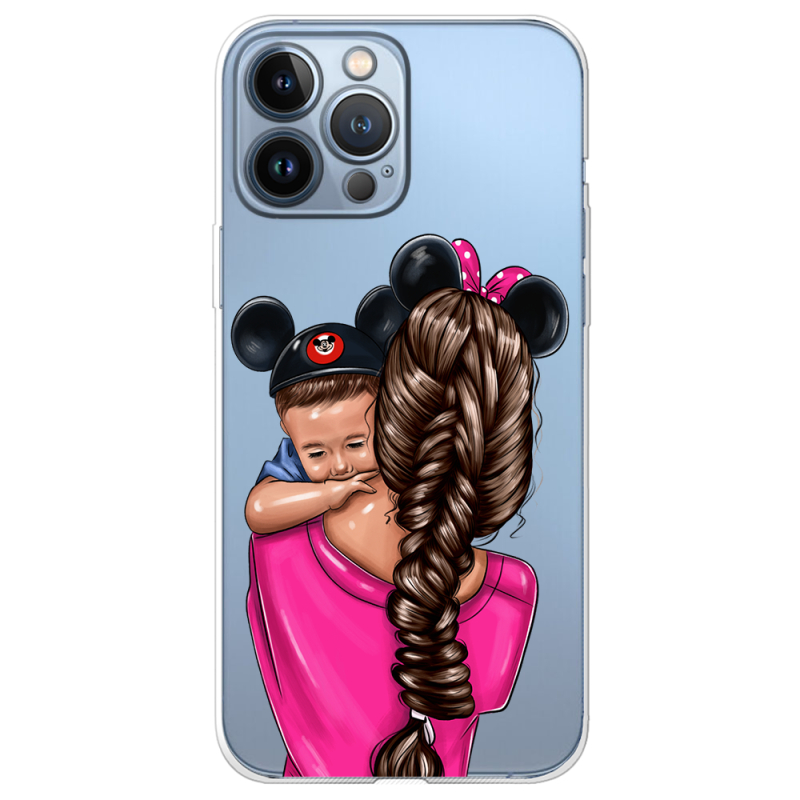 Прозрачный чехол BoxFace Apple iPhone 13 Pro Max Mouse Mommy