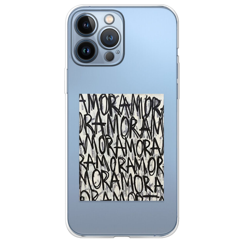 Прозрачный чехол BoxFace Apple iPhone 13 Pro Max Amor Amor