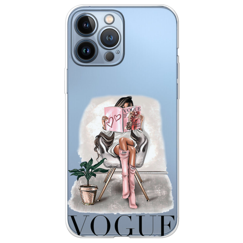 Прозрачный чехол BoxFace Apple iPhone 13 Pro Max VOGUE