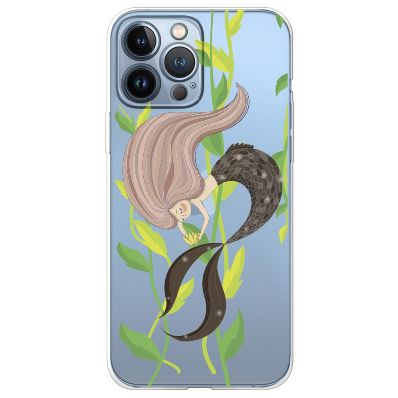 Прозрачный чехол BoxFace Apple iPhone 13 Pro Cute Mermaid