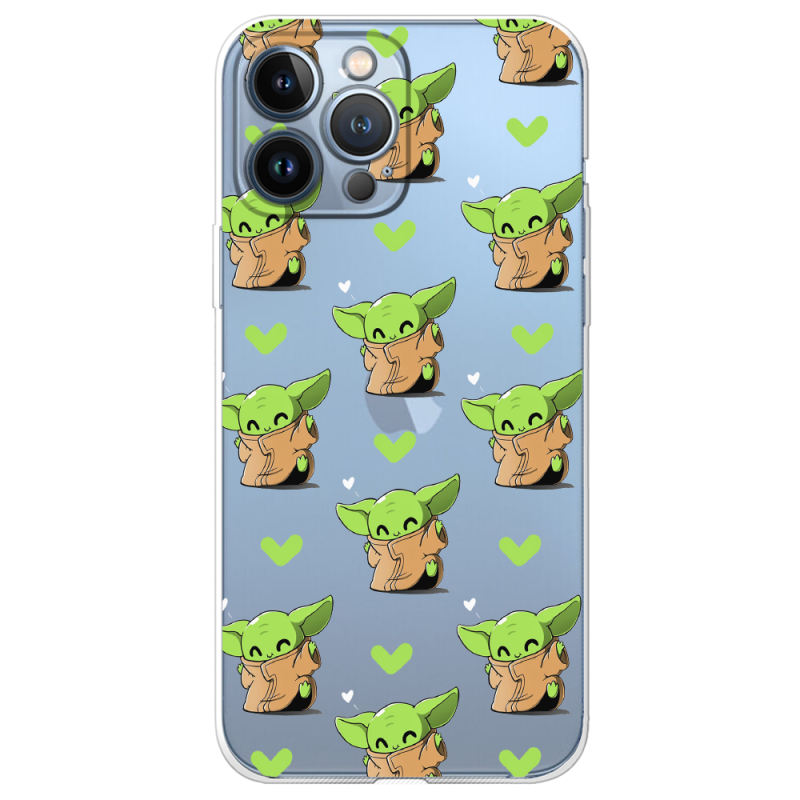 Прозрачный чехол BoxFace Apple iPhone 13 Pro Pattern Baby Yoda