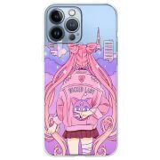 Прозрачный чехол BoxFace Apple iPhone 13 Pro Wiked Lady