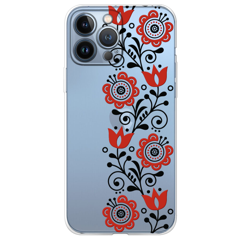 Прозрачный чехол BoxFace Apple iPhone 13 Pro Ethno Ornament