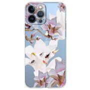 Прозрачный чехол BoxFace Apple iPhone 13 Pro Chinese Magnolia