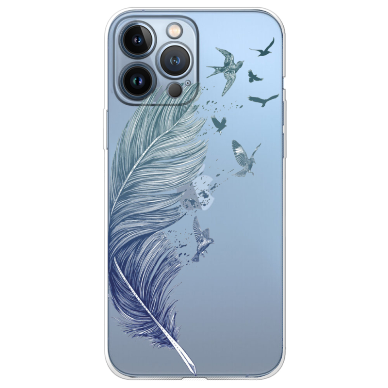 Прозрачный чехол BoxFace Apple iPhone 13 Pro Feather