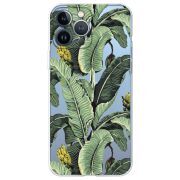 Прозрачный чехол BoxFace Apple iPhone 13 Pro Banana Leaves