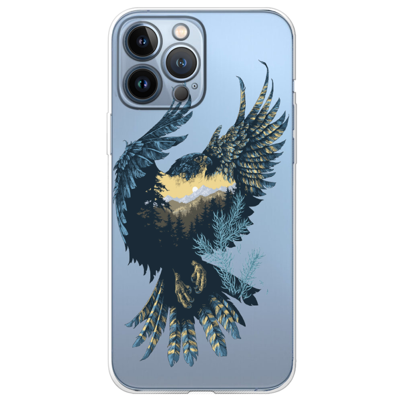 Прозрачный чехол BoxFace Apple iPhone 13 Pro Eagle