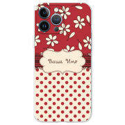 Чехол BoxFace Apple iPhone 13 Pro Именной Polka Dots