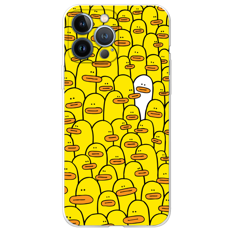 Чехол BoxFace Apple iPhone 13 Pro Yellow Ducklings