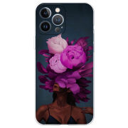 Чехол BoxFace Apple iPhone 13 Pro Exquisite Purple Flowers