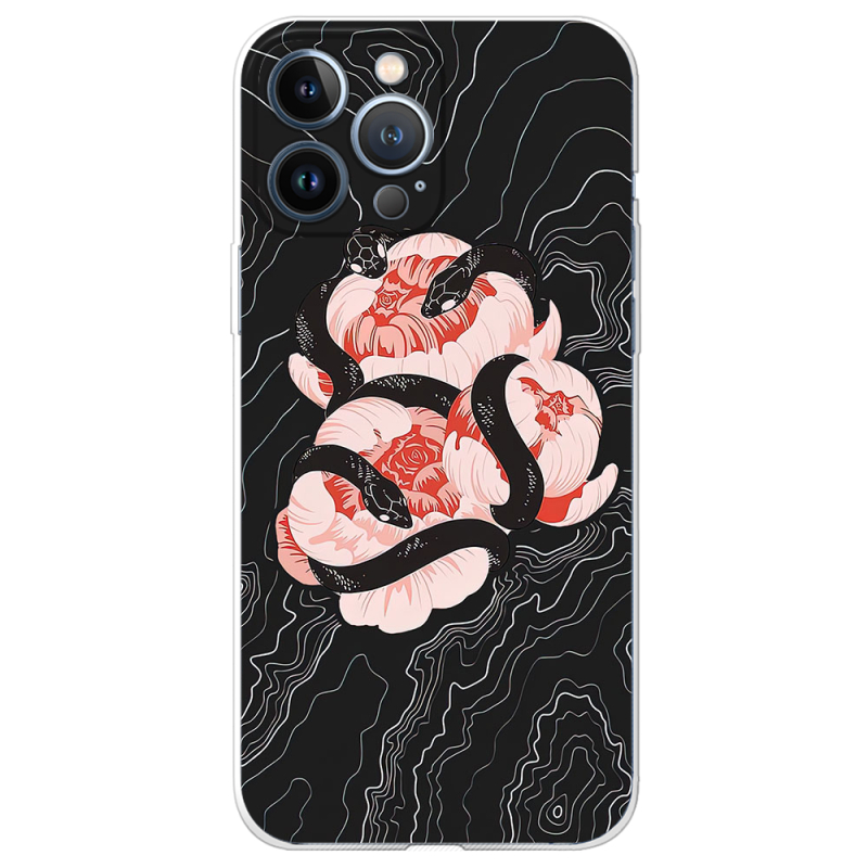 Чехол BoxFace Apple iPhone 13 Pro Snake Rose