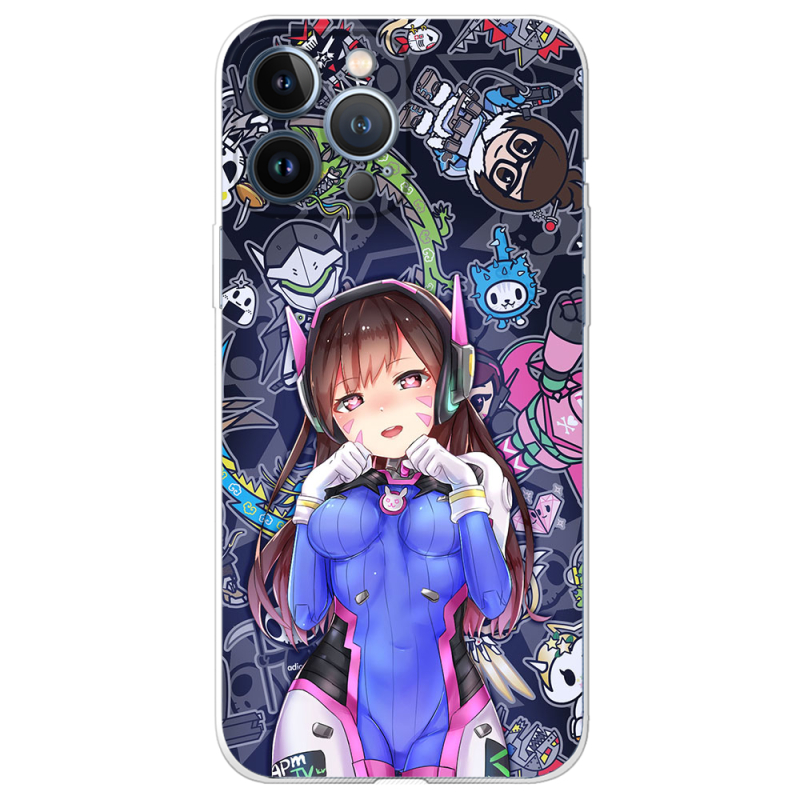 Чехол BoxFace Apple iPhone 13 Pro Overwatch D.VA