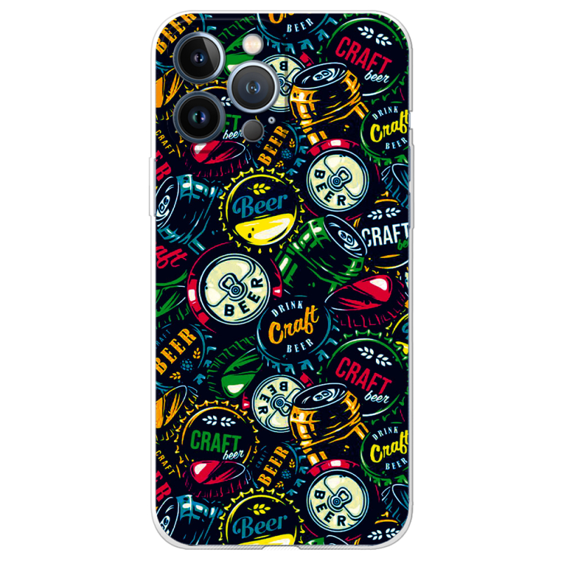 Чехол BoxFace Apple iPhone 13 Pro Bottle Caps