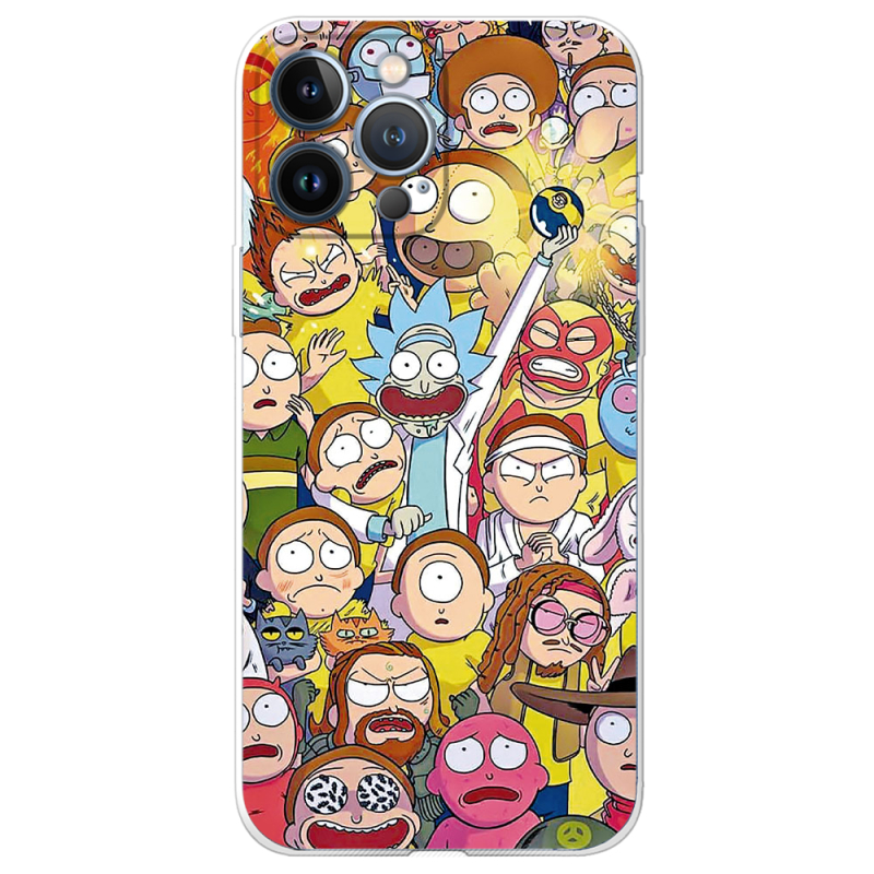 Чехол BoxFace Apple iPhone 13 Pro Rick and Morty