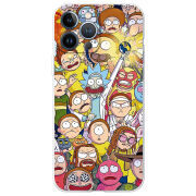 Чехол BoxFace Apple iPhone 13 Pro Rick and Morty