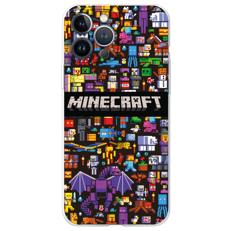 Чехол BoxFace Apple iPhone 13 Pro Minecraft Mobbery