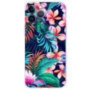 Чехол BoxFace Apple iPhone 13 Pro flowers in the tropics