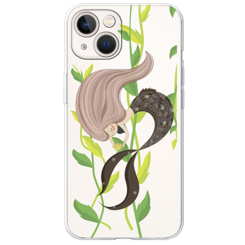 Прозрачный чехол BoxFace Apple iPhone 13 Cute Mermaid